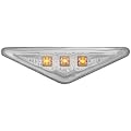 Dectane SFO02L LED Seitenblinker Ford Focus 98+ / Mondeo 00+ chrome
