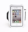 Slim Trendy Sport Armband Cover Case For Apple iPhone 4 4S(White)