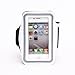 Besston Slim Trendy Sport Armband Cover Case for Apple Iphone 4 4s(white)