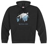 Kapuzensweat up and over, Klettern, Gr.S bis 5XL - Sputnik-Shirts