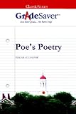 GradeSaver (TM) ClassicNotes: Poe's Poetry Study Guide