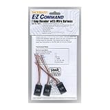 Bachmann Trains E-Z Command Digital Command Control Decoder with Wire Harness (Programming on the Main, Lights, Dimming)  3/card