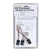 Bachmann Trains E-Z Command Digital Command Control Decoder with Wire Harness (Programming on the Main, Lights, Dimming)  3/card