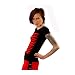 Sexy Cut Up Front T Shirt with Contrast Underlayer - Choose Your Color