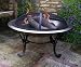 Outdoor Living : Stainless Steeel Firebowl with mesh cover 61cm high, by Buchanan