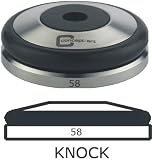 Produkt-Bild: Tamper Unterteil Flat Knock aus Edelstahl 58 mit Gummiring
