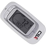 CSX Walking 3D Pedometer Activity Fitness Tracker, White