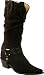 LUCCHESE Charlie 1 Horse I4723 Womens Cowboy Western Boots Shoes Slouch Suede Dark Br...