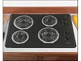 Maytag MEC4430AAB 30 Electric Cooktop with 4 Removable Coil Elements and Surface-On Indicator Lights: Black