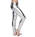 Metallic Ankle Leggings