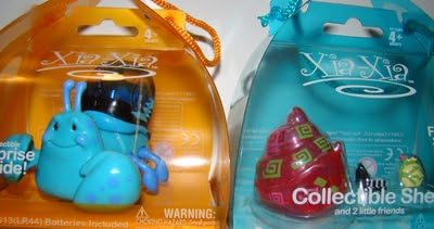 Xia-Xia Pets Combo Pack: Hermit Crab Figure Tobago w/Pink Shell &amp; Friends