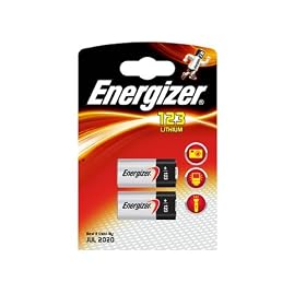 10 X Energizer CR123 3V Lithium Photo Batteries