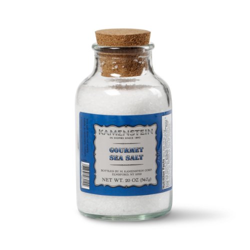 Kamenstein Coarse Sea Salt Jar 20-Ounce