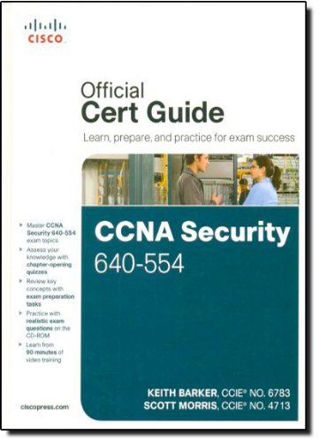 CCNA Security 640-554 Official Cert Guide by Keith Barker (6-Jul-2012) Hardcover