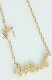 Disney Couture Jewelry The Crystal Wish Nameplate Necklace,Jewelry for Women