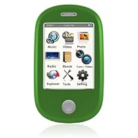 Ematic EM638VIDGR Touch Screen MP3 Video Player with 5MP Camera with LED Flash and Video Recording
