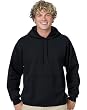 Hanes Comfortblend Pullover Hoodie Sweatshirt, L-Black
