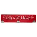 Look What I Made - Red/White (24")