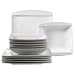 Verso 922170 Tafelservice 12-teilig Pura mit je 6 Teller tief und flach