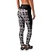 RBX Active Womens Full-Length High-Waisted Aztec Print Leggings