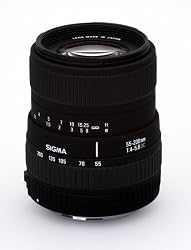 Sigma 55-200mm f/4-5.6 DC Telephoto Zoom Lens for Minolta and Sony Digital SLR Cameras