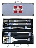 Mississippi State Bulldogs 8pc. BBQ Barbeque Set w/Case