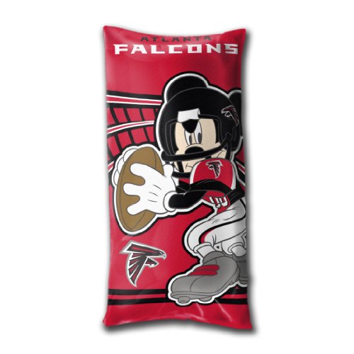 Disney/NFL Atlanta Falcons Mickey Mouse Fold-Up Body Pillow
