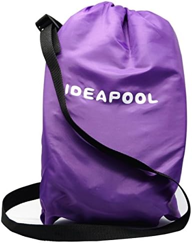 IDEAPOOL -Inflatable Lounger Air Filled Balloon Furniture, Hangout as Bean Bag, Lounge Chair, Air Sleeping Sofa, Couch, Outdoor Portable Waterproof Compression Sacks for Camping, Beach, Park