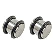 0 Gauge 316L Surgical Steel Solid Plugs