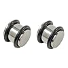 2 Gauge 316L Surgical Steel Solid Plugs