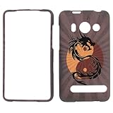 SPRINT HTC EVO 4G YINYANG HARD PROTECTOR COVER CASE SNAP ON PERFECT FIT