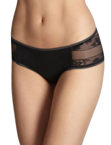 Calvin Klein underwear Damen Short F3373E Lace & Micro Hipster, Gr. 34 (XS), Schwarz (001  Preisvergleich