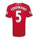 Manchester United 10/11 FERDINAND Home Soccer Jersey