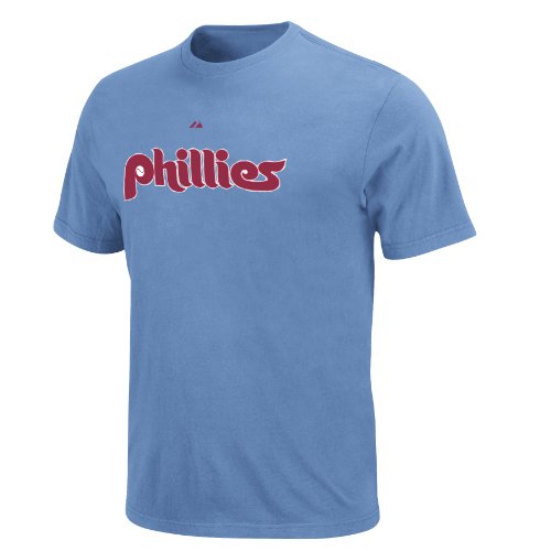 MLB Philadelphia Phillies Mike Schmidt 80S Coop Cooperstown Vintage Pro Applique Name & Number Tee, X-Large
