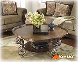 Hathaway Round Cocktail Table By Ashley Furniture