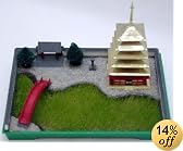 箱庭シリーズ 1/250 五重塔(ゴールド) 組立キット