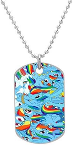My Little Pony Friendship is Magic Custom Fashion Design Chain Dog Tag Necklace Pendant