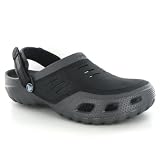 Crocs Yukon Sport Black Grey Mens Sandals