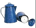 Enamel Coffee Pot 12 Cup w/Perc