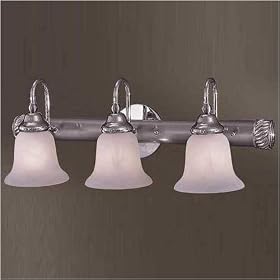 Minka Lavery Lights 5373-84 3LT Bathroom Lighting - Brushed Nickel New Traditions Indoor... by Minka