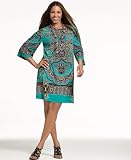 Alfani Plus Size Tunic, Printed Boatneck