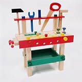 Eigenschaften DEMA / DEMA Kinder Holz-Werkbank Werktisch inkl. Zubehör