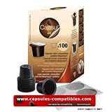 100 EMPTY CAPSULES FOR NESPRESSO MACHINES