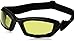 Balboa Manufacturing Bobster Bala Anti-Fog Goggles, Matte Black/Yellow