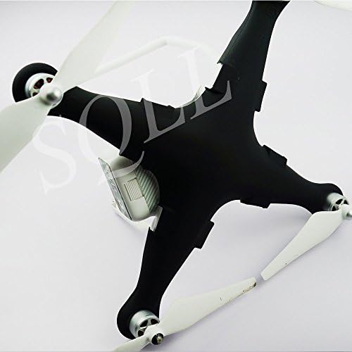 Silicone Protect Case Cover for DJI Phantom 3 Drone (Black)