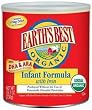 Earth's Best Organic Infant Formula with Iron, 25.75 Ounce Canisters (Pack of 4)