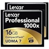 Lexar Professional 1000x 16GB CompactFlash Card 2-Pack LCF16GCTBNA10002