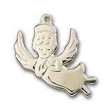 14kt Gold Angel Medal