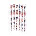 American Flag Twirling Wind Spinner (6 pack)