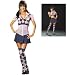 How To Measure Bra Sizes : Womens Etiquette Schoolgirl Costume (x-small, small, medium or large)